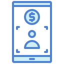 identificación facial icon