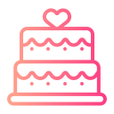 pastel de boda icon