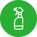 contenedor de spray icon