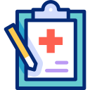 reporte de salud animated icon