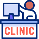 clínica animated icon