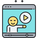 video tutorial icon