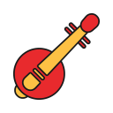 guitarra arpa icon