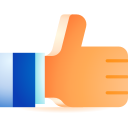 pulgar arriba icon