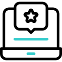 comentarios de la computadora portátil icon