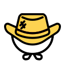 sombrero de granjero icon