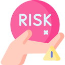 Taking risk icon