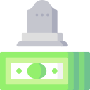 Funeral cost icon