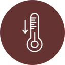 baja temperatura icon