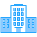 edificio de oficinas icon