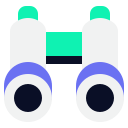 binóculos 