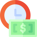 el tiempo es dinero icon