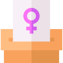 sufragio femenino icon