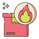 inflamable icon