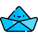 barco de papel icon