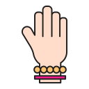 levantar la mano icon