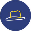 sombrero de fieltro 