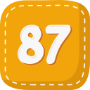 87 