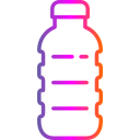 reciclaje de botellas de plástico. icon