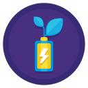 energía renovable icon