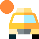 taxi solar icon