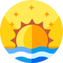 puesta de sol icon