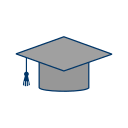 graduación icon