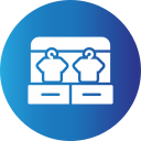 Clothes rack icon