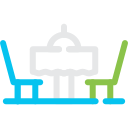 Dinner table icon