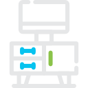 mesa de televisión icon