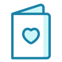 corazón de correo icon