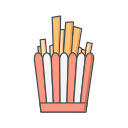 papas fritas icon