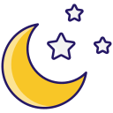 luna creciente icon