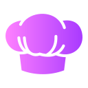 sombrero de cocinero icon