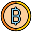 baht tailandés icon