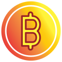 baht tailandés icon