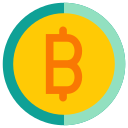 baht tailandés icon