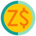 dólar de zimbabwe icon