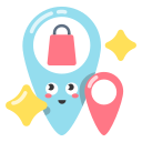 fijar mapa icon