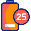 25 batería animated icon