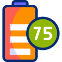 75 batería animated icon