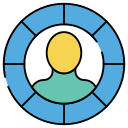 gráfico circular icon