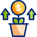 plantar dinero icon