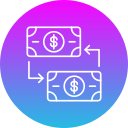 cambio de dinero icon