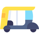 rickshaw de ciclo icon