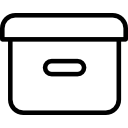 caja con tapa icon