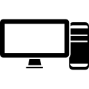 computadora y monitor icon