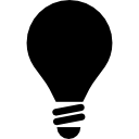 elektrische lamp icoon