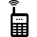 oude mobiele telefoon bellen icoon