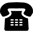 telefoon van oud ontwerp icoon
